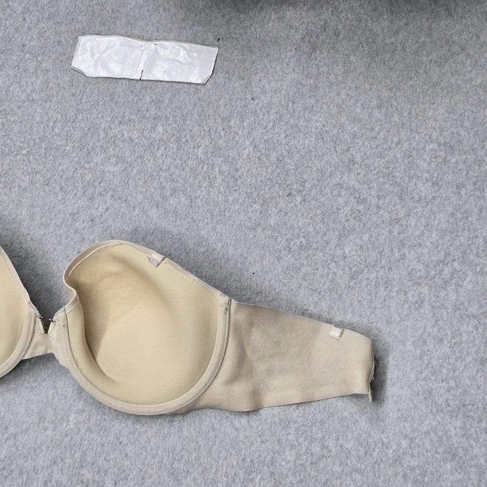 Victoria's Secret Women Bra 36D Beige T Shirt Underwired Multiway READ